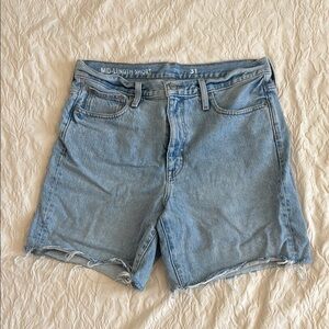 J. Crew Light Blue Jean Shorts